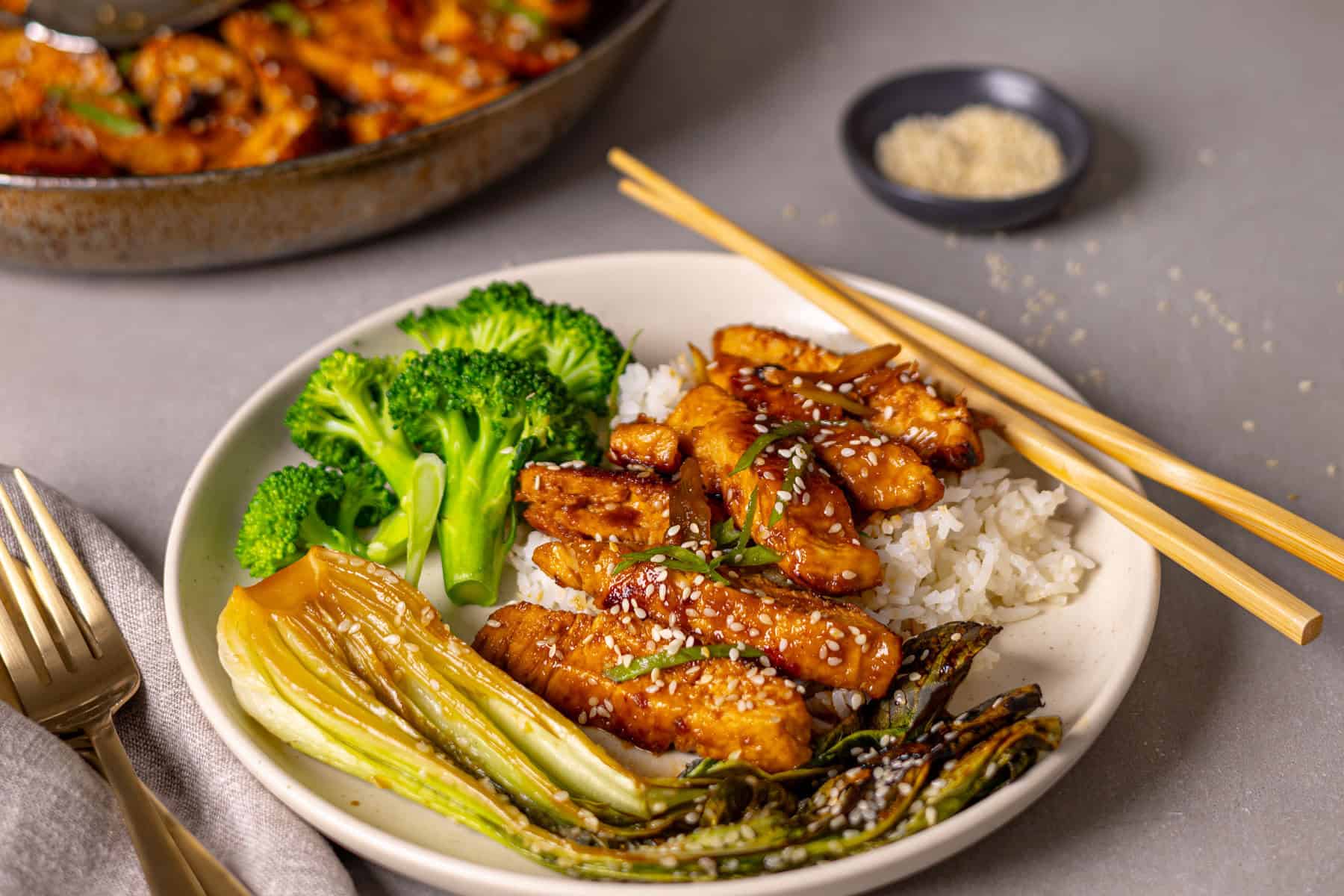 Honey Ginger Chicken - The Real Recipes